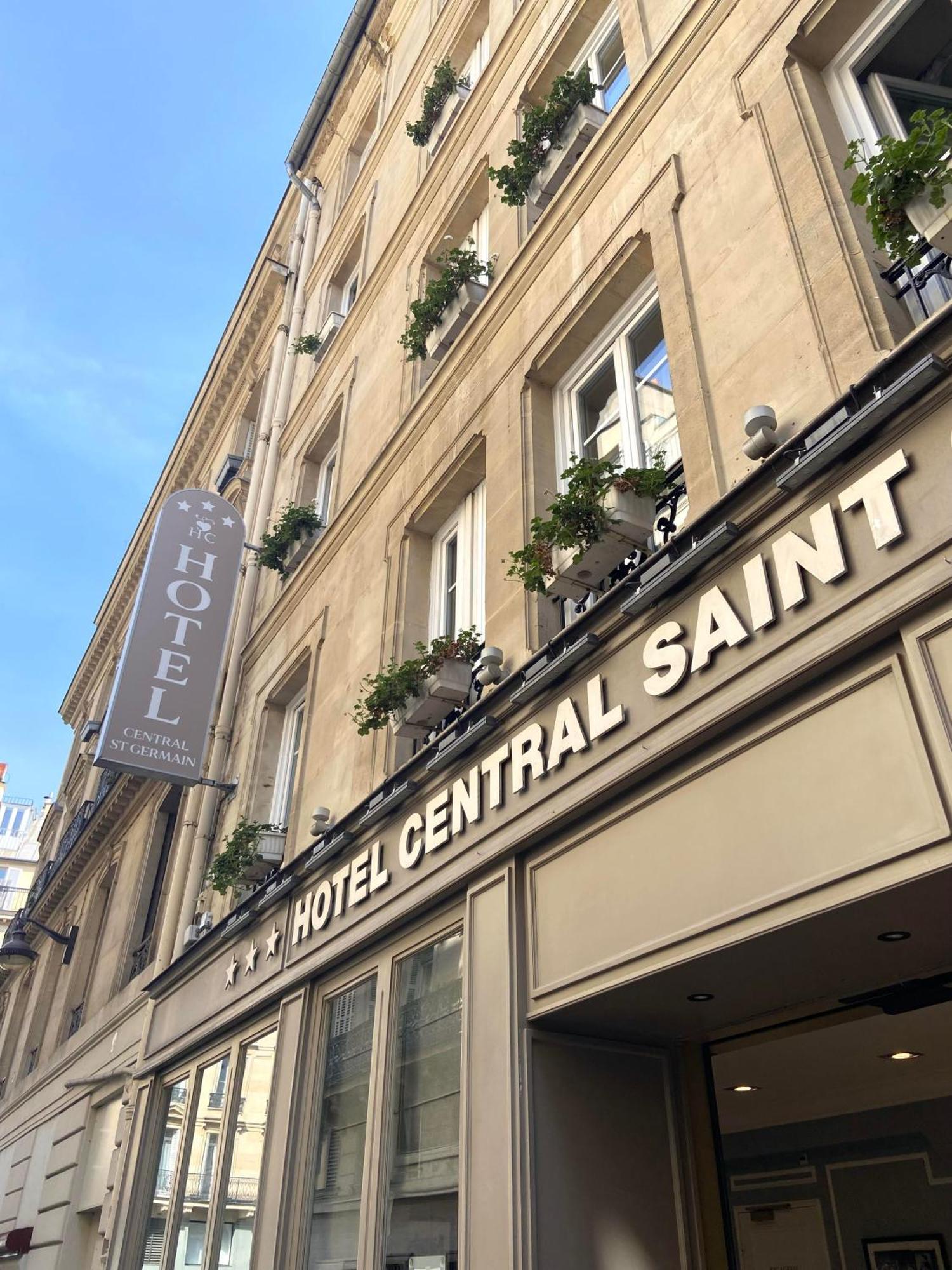 Hotel Central Saint Germain Paris Dış mekan fotoğraf